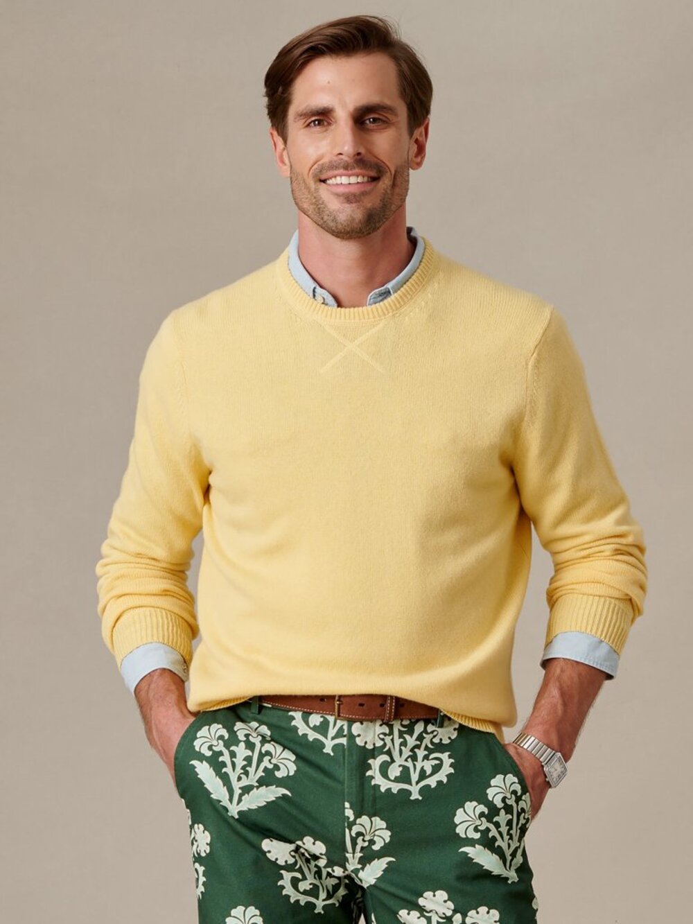 J McLaughlin Hewitt Sweater - Light Yellow NEW
